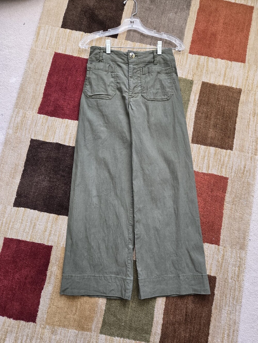 Maeve Colette Pants Women's Size 25 Sage Green